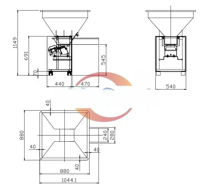 

Multi-function Small Vibration Hopper Linked Feeding Conveyor Vibrating Feeder Focus Machinery