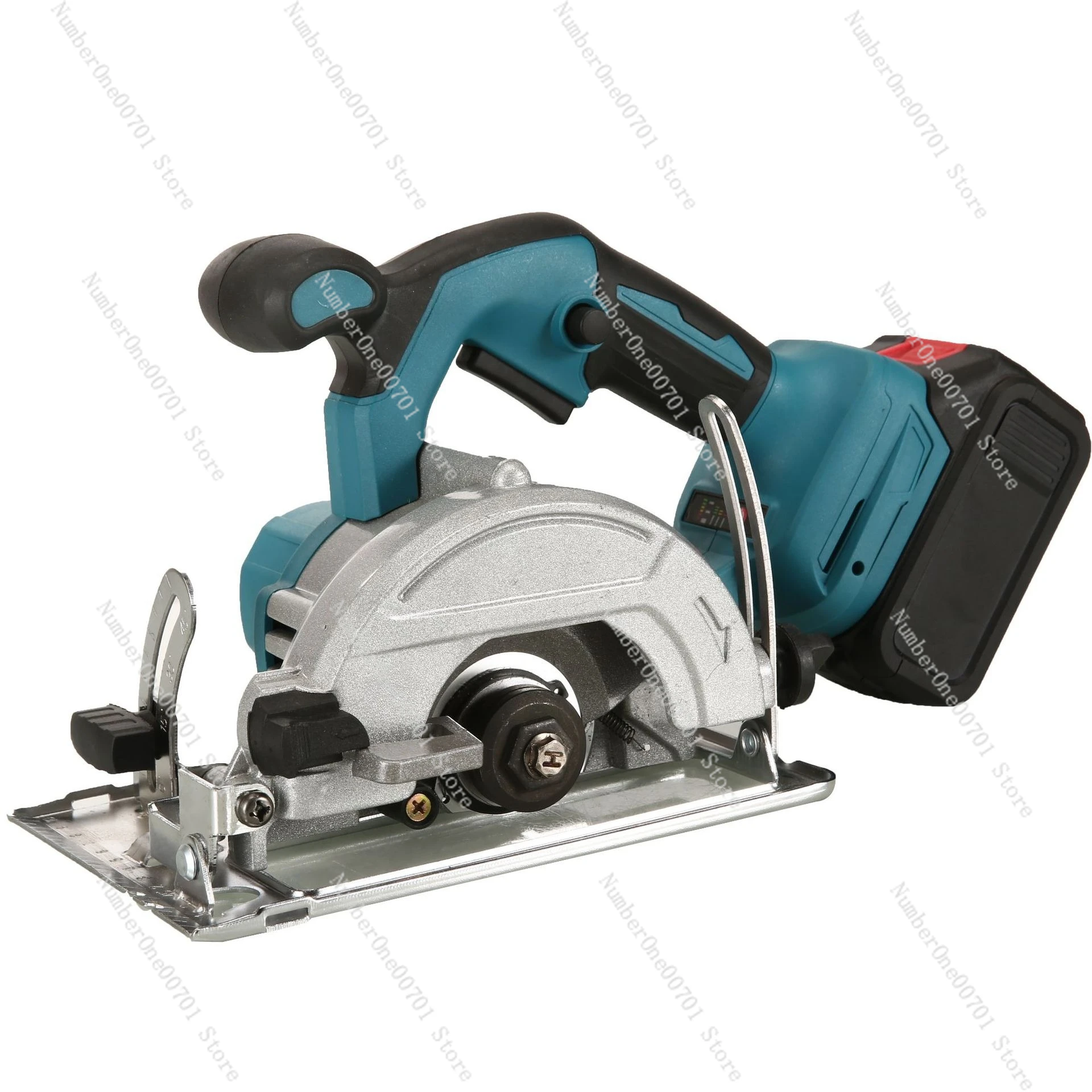 Cordless Handheld Saw, Lithium Battery Powered One-Hand Cutting Machine for Woodworking