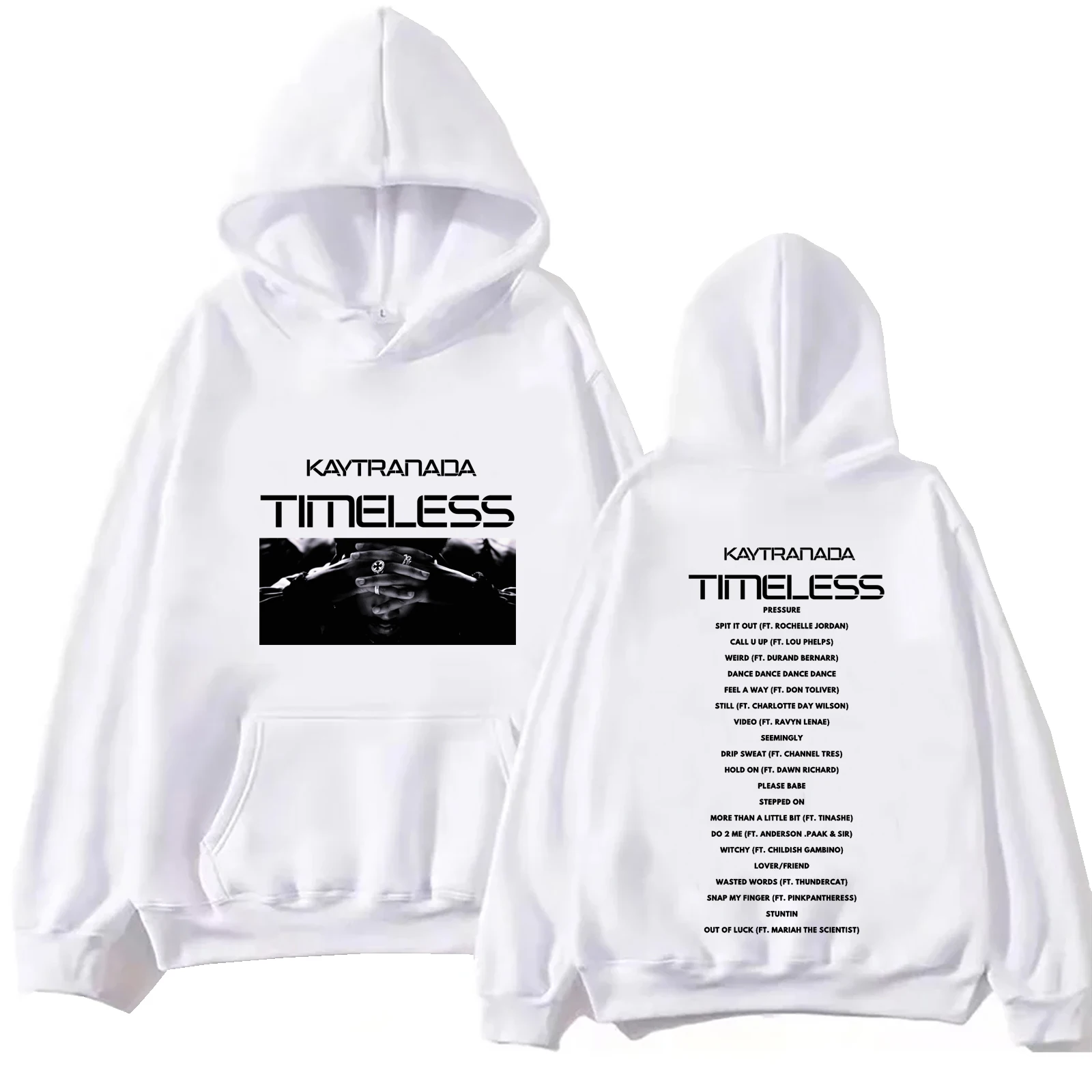 Kaytranada Timeless 2024 Hoodie Tops Long Sleeve Regular Sweatshirt Music Fans Gift Spring Summer Casual