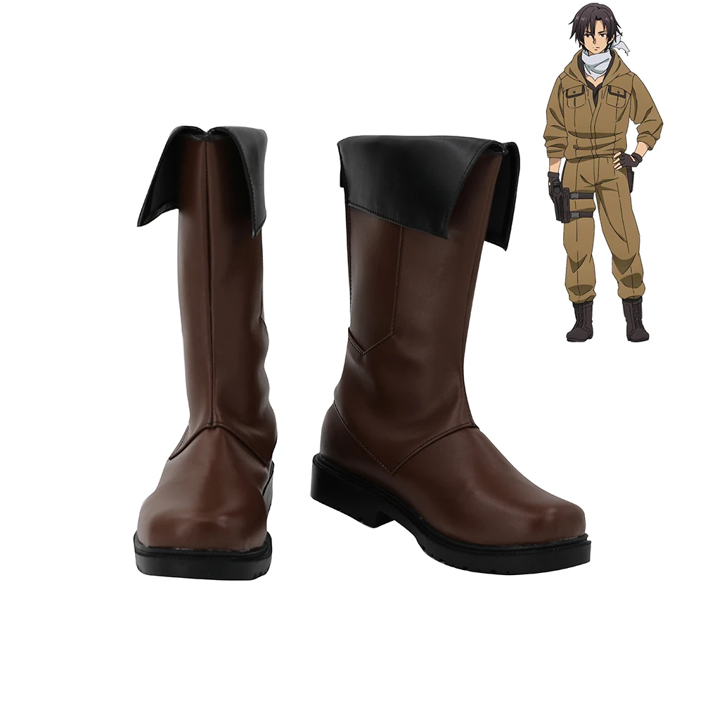 86 Eighty Six Shinei Nouzen Shin  Shoes Cosplay Men Boots Ver.2