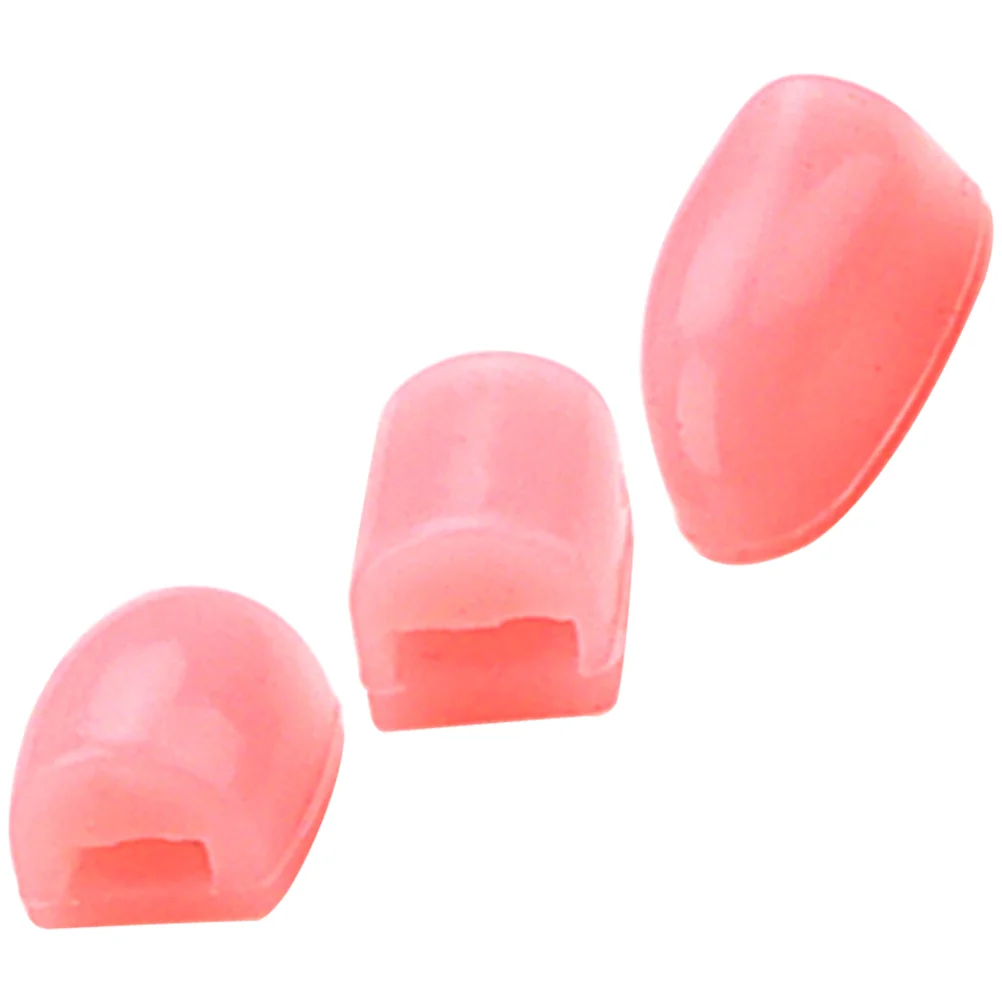 

3 Pcs Sax Silicone Key Saxophone Side Cover Risers Cushion Thumb Rest Accessory Small