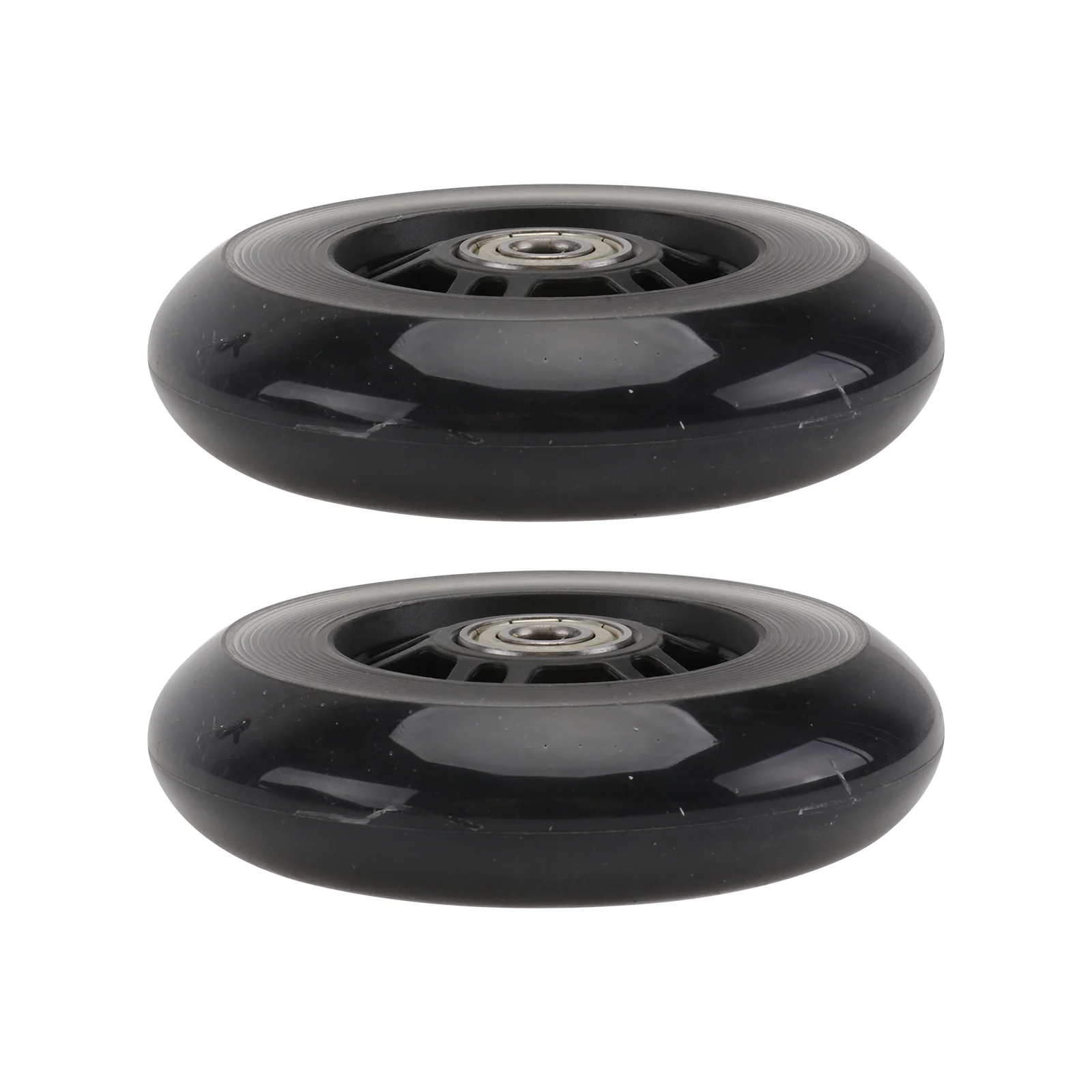 

1Pair Replacement Wheels Silent Tough for Luggage Suitcase Baby Swing Cart Wear-Resistant Smooth