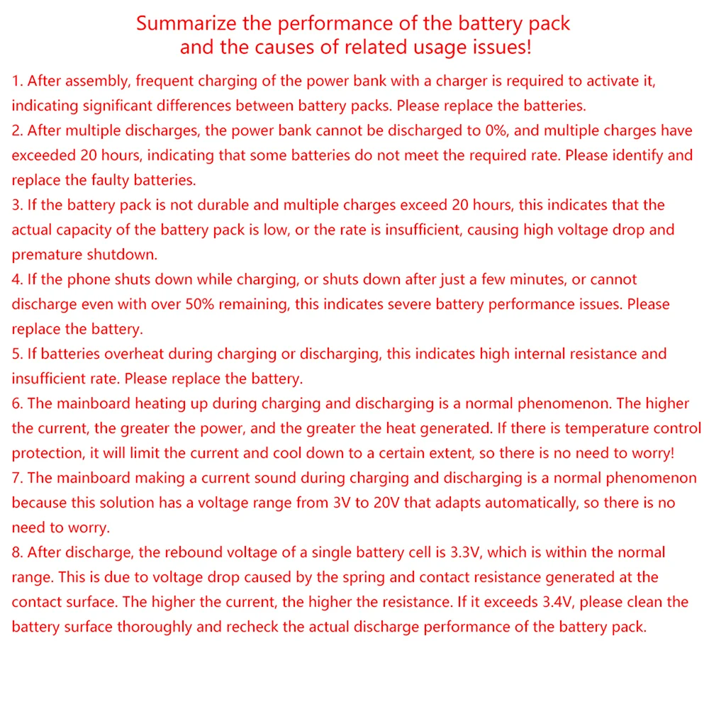 8x21700 Schnellladende Powerbank-Hülle PD 100W Touch-Spannungsregelung Lötfreier LED-Bildschirm Transparente Batterie-Aufbewahrungsbox – Detail 14
