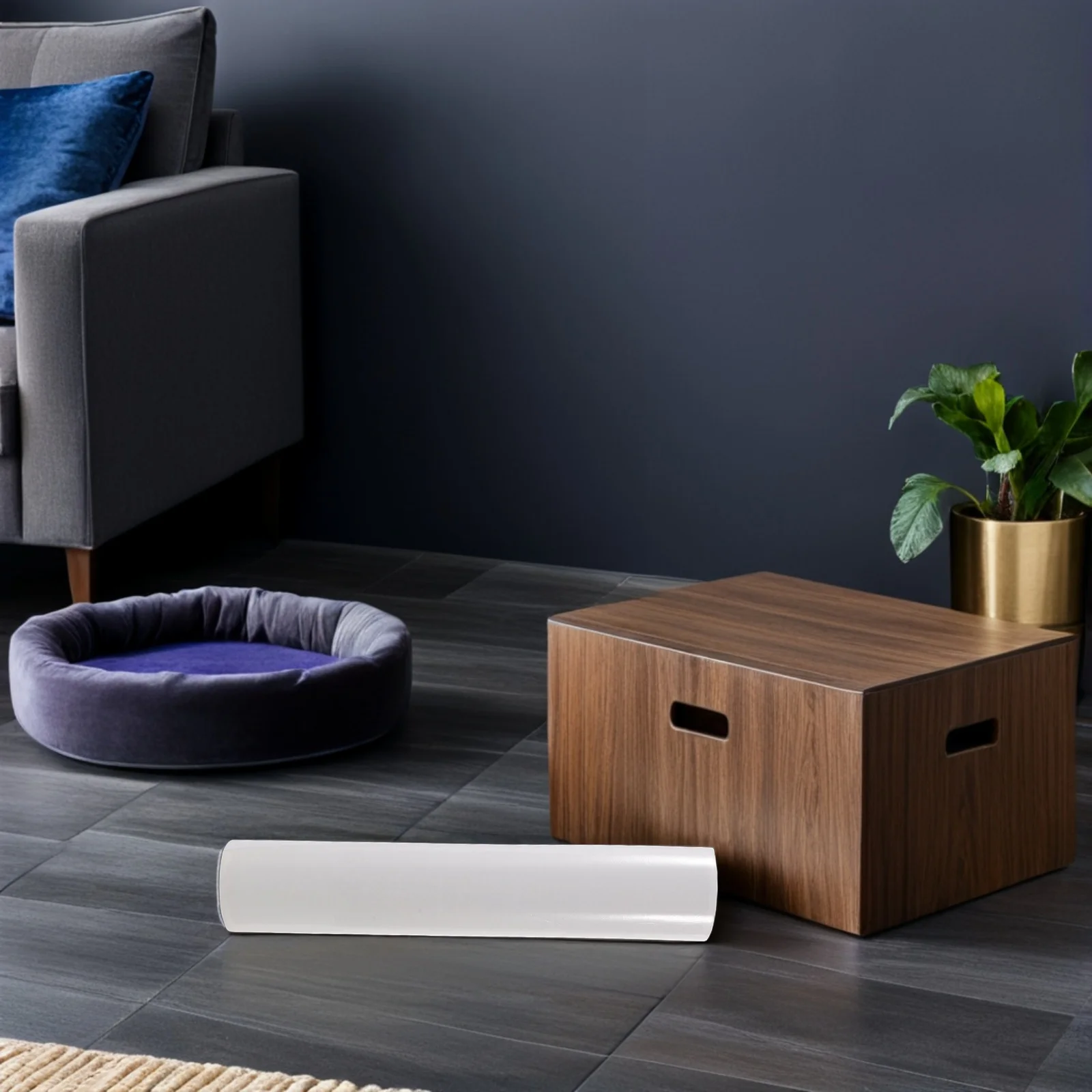 

1 Roll Clear Self Adhesive Pet Tape Furniture Protector for Cats Dogs Scratch Guard Transparent Anti Scratch Tape for Couch Door