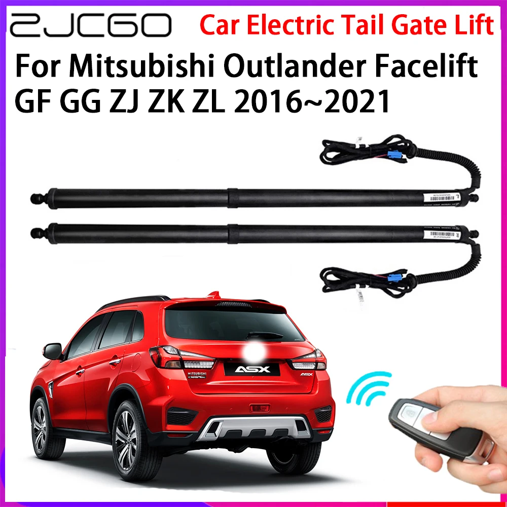 ZJCGO Car Automatic Tailgate Lifters Electric Tail Gate Lift for Mitsubishi Outlander Facelift GF GG ZJ ZK ZL 2016~2021