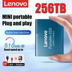 New Lenovo Portable 2TB SSD 4TB 16TB External Hard Drive Type-C USB 3.0 High Speed 8TB External Storage Hard Disks For Laptops