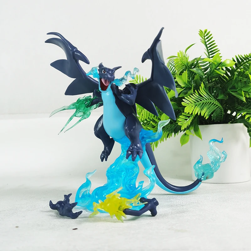 Anime Pokemon Figures Charizard Figure Charizard X action Figurine PVC Models Statue Collectible Toy Decoration Doll Child Gifts