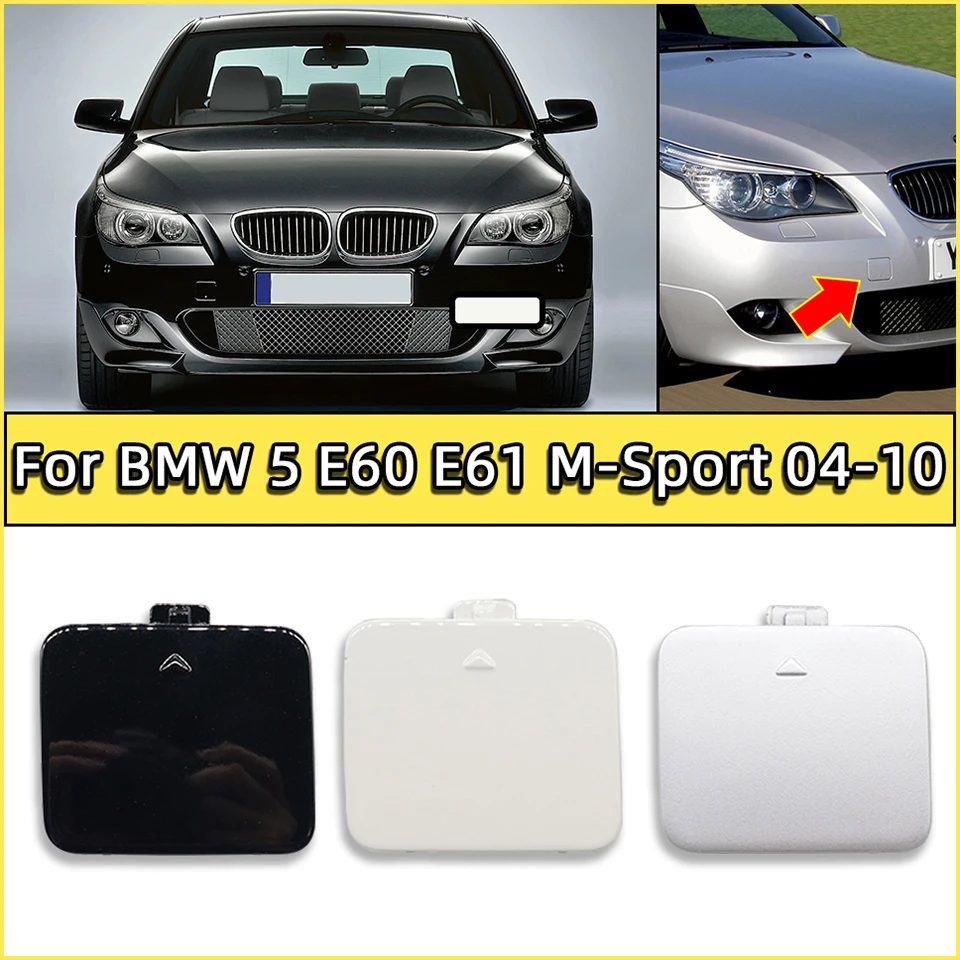 

Для BMW 5 E60 E61 M-Sport 2004-2010 гг., передний бампер, фаркоп, крышка, корпус автомобиля, прицепа 51110397279 51117897210