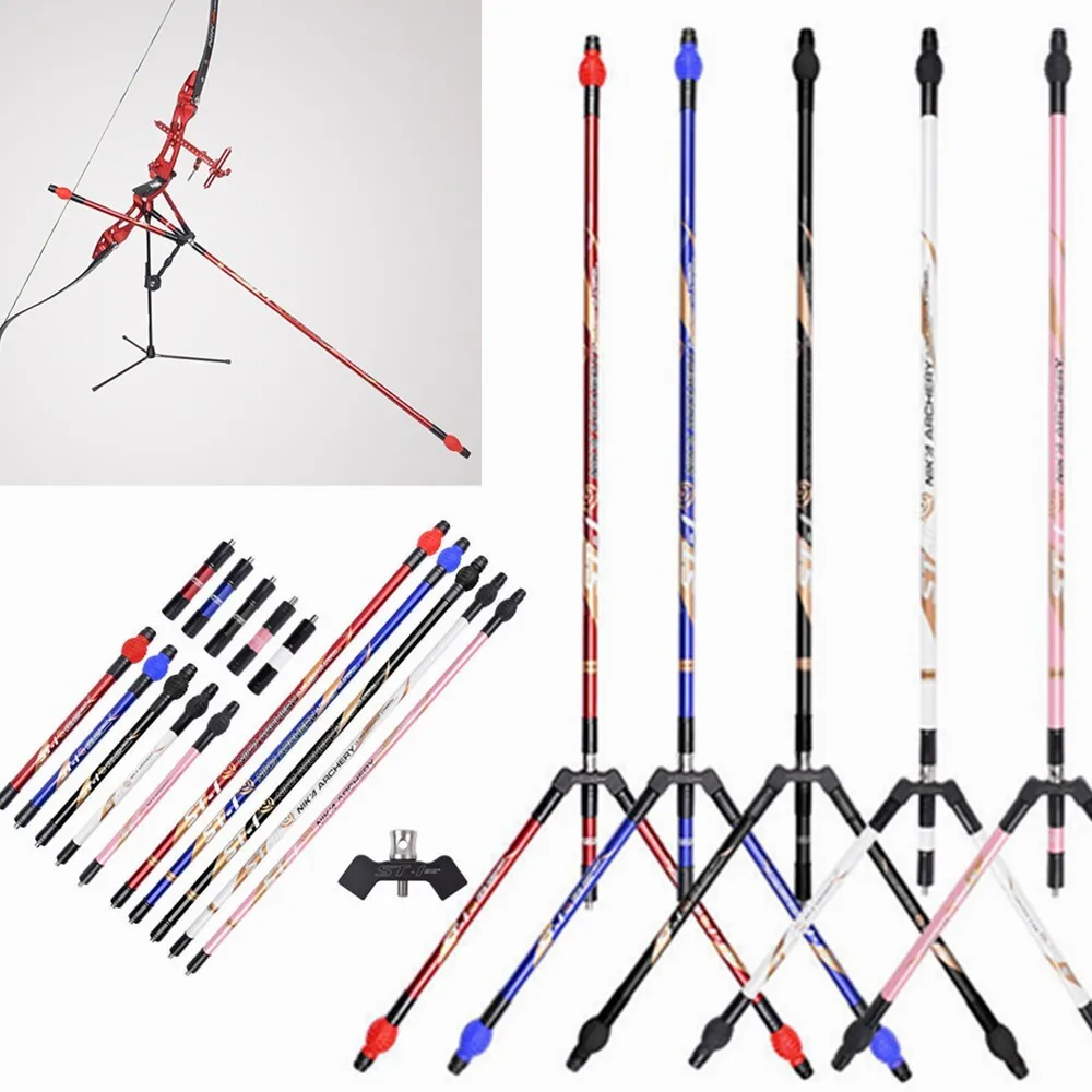 

Archery Bow Balance Bar 5"/12"/30" Carbon Stabilizer 35° V Bar Recurve Bow Compound Bow Shooting Hunting Target Shock Absorption