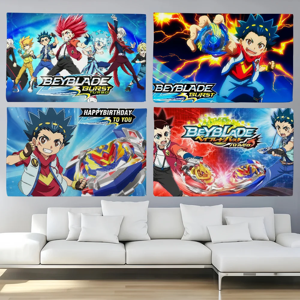 Beyblade Anime Burst  flag For Bedroom Living Bar Garden Out