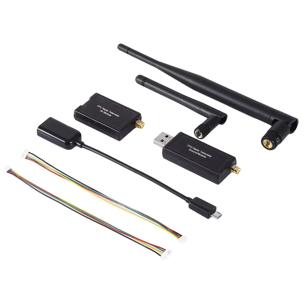 3DR Radio Telemetry 433Mhz 915Mhz 100MW/500MW/1000MW Air and Ground Data Transmit Module with OTG for APM 2.8 /Pixhawk 2.4.8