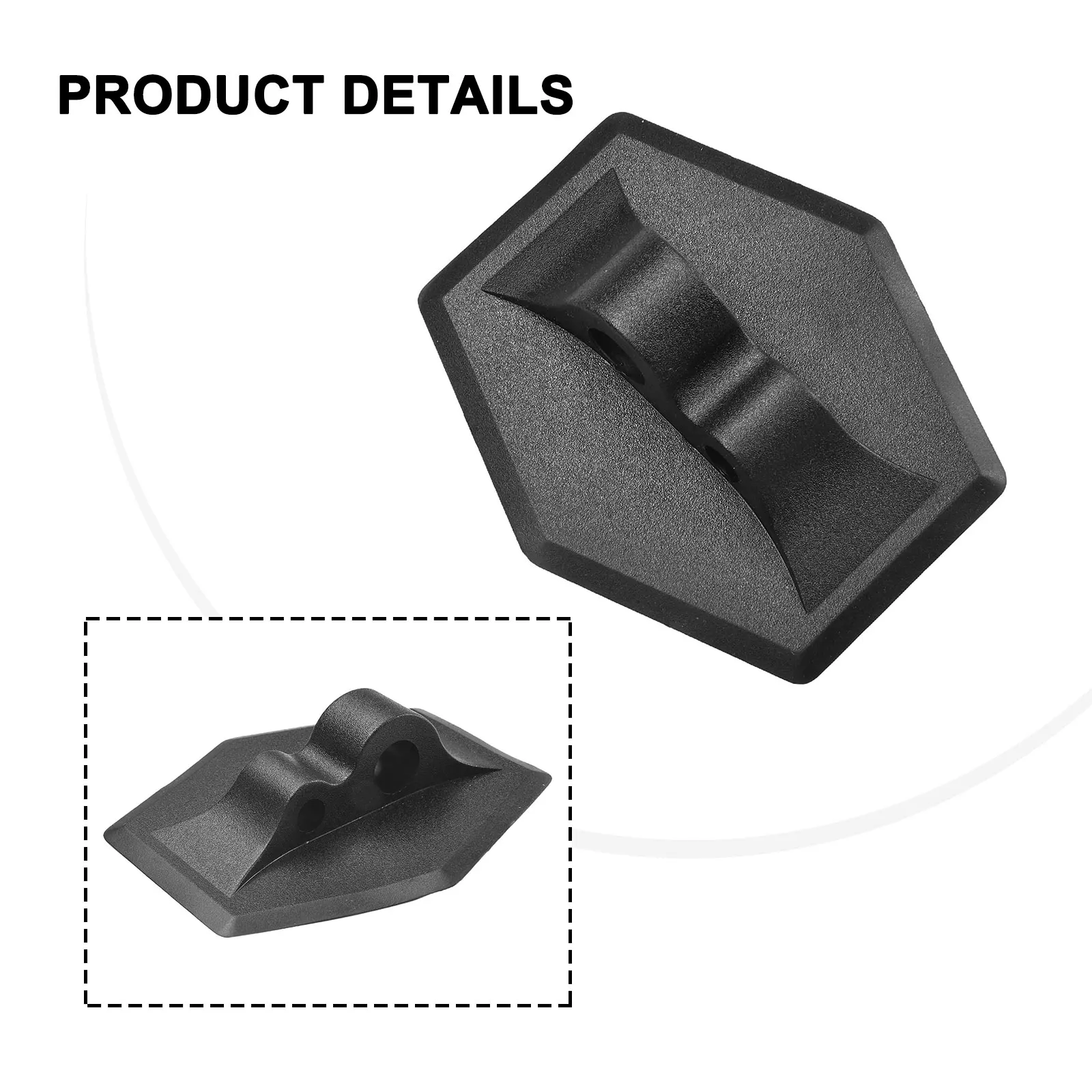 

Inflatable Boat Hexagon Rope Fasteners, 9-15mm Paddle Buckle Holder For Boat Fixing Buckle Holder Simple Installation For Infla