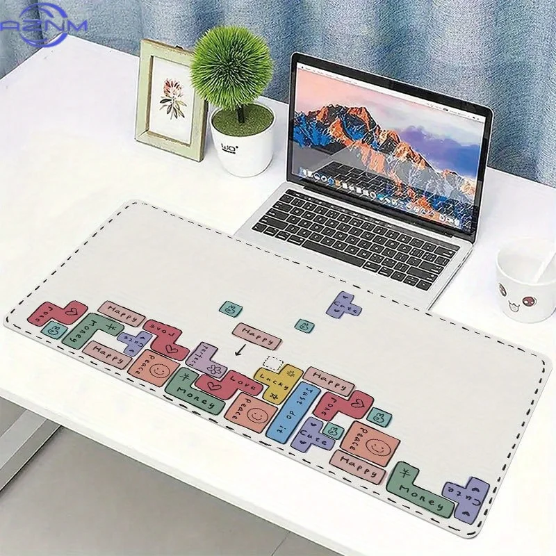 1pc Creatively Designed Mouse Pad Measuring  cm, a Large Non-Slip Desk Mat Featuring a Cute Cartoon Style, Perfect for Home Offi