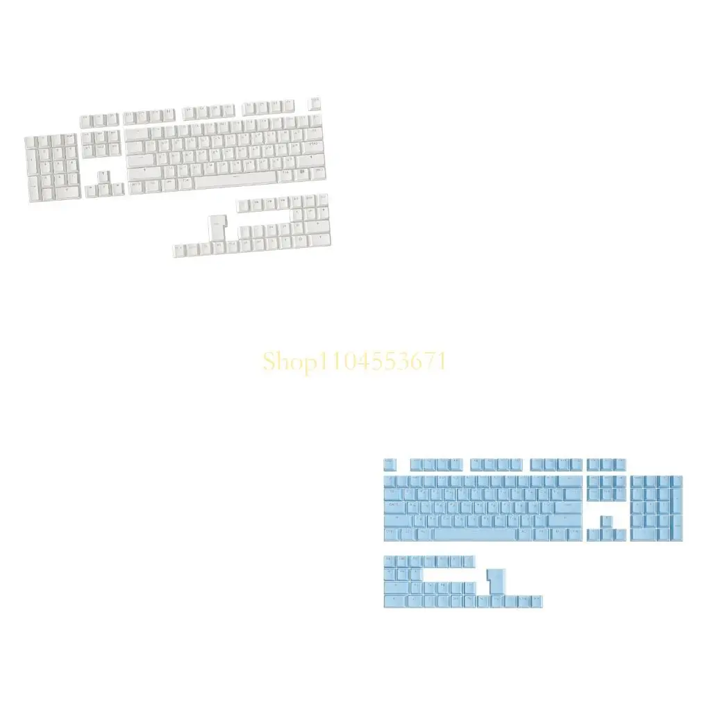 Best Seller Customs Russian Font Backlit Keycap OEM Height, Complete Set for Mechanical Keyboards Enthusiasts