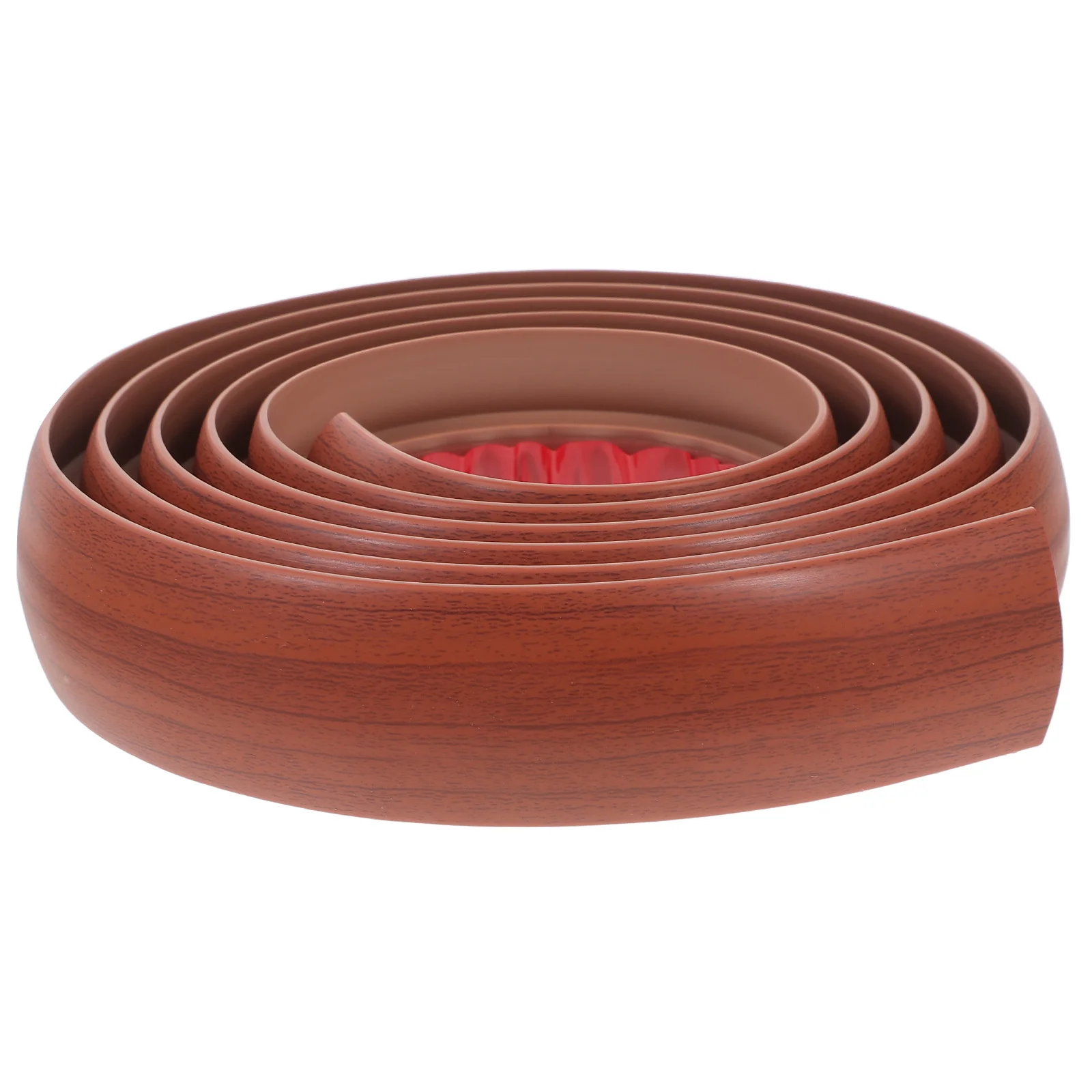 2M Brown Self Adhesive Pvc Floor Transition Strip Threshold Edging Wood To Tile Carpet Gap Joining Doorway Stair Rug Edging