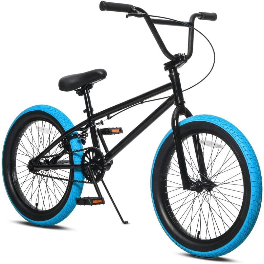 

Children's Bicycle,20 Inch Freestyle BMX Bicycle,Suitable for Children Over 5Years Old and Novice Riders,Without Training Wheels