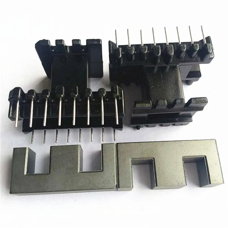 high frequency transformer EE40 EI40ferrite  core PC44  and  bobbin vertical 8+8pins  4set/lot free shipping