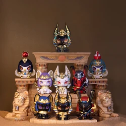 AARU GARDEN Blind Egyptian Gods Series Blind Box Figures Egyptian Exhibition Text Tron Deer Peripheral Ancient Mythological