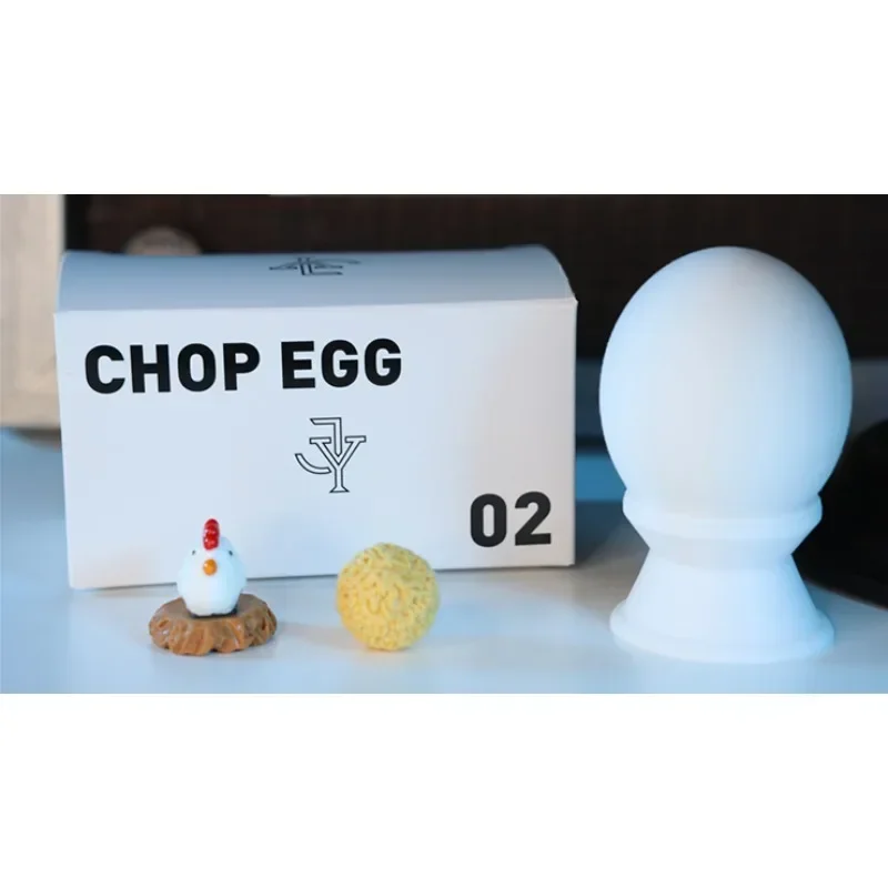 Chop Egg by Jeki Yoo (Gimmicks and Online Instructions) Close Up Performer Comedy Magic Tricks Magic Props Ilusions Party Magic