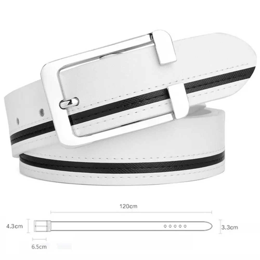 Retro Luxury Design Genuine Leather Belt Casual Versatile Waist Strap Trendy Brand Business Belt