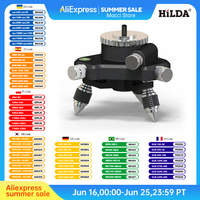 Tripod Bracket Base 1/4'' Interface Fine Adjustment Tripod Stand For Laser Level