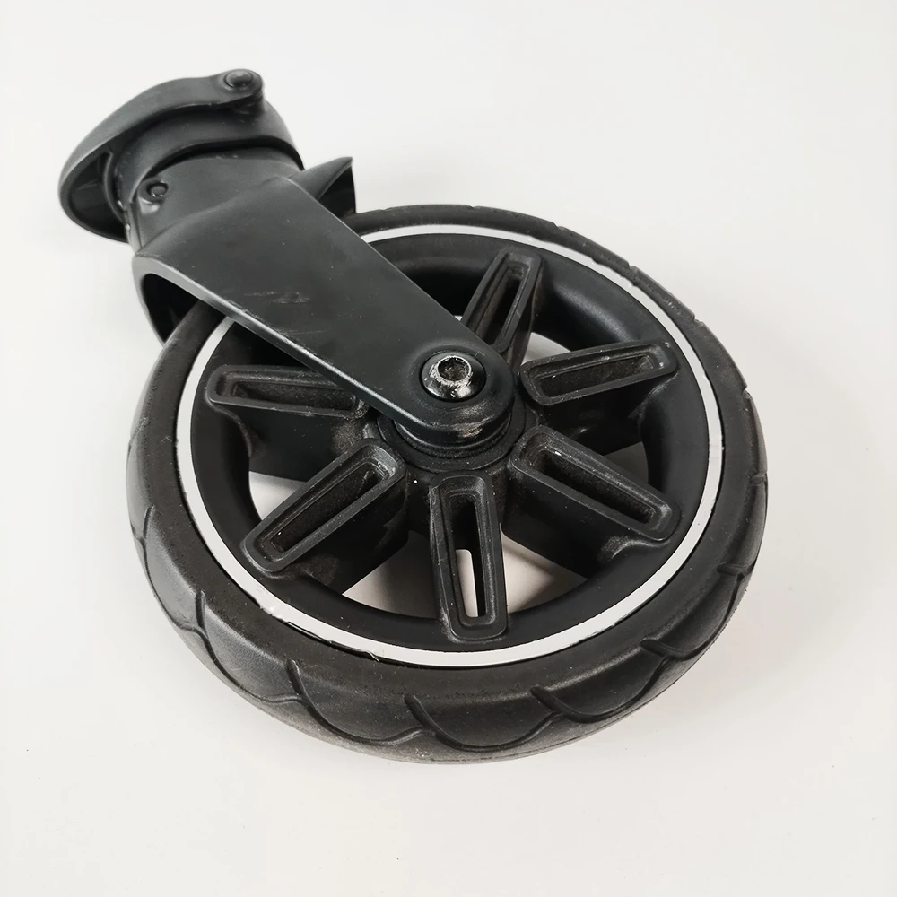 Buggy Tire Custom For Triv Front Or Rear Wheel PU Tubeless Tyre Cover With Tread DIY Compatible Baby Stroller Accessories
