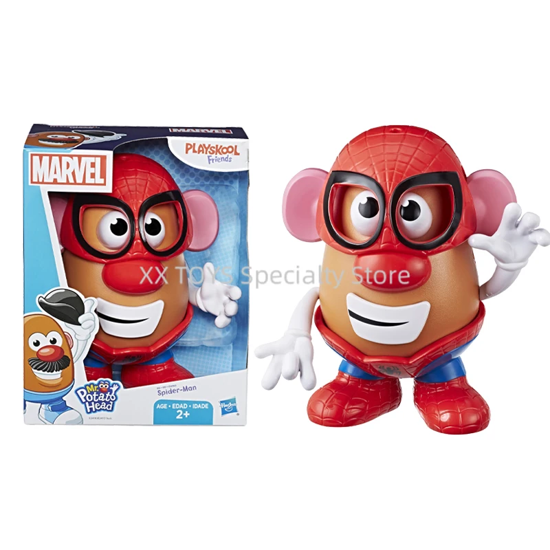 Hasbro Playskool Friends Mr Potato Head Marvel Классическая фигурка Человека-паука Игровой набор Веселые собранные детские развивающие игрушки