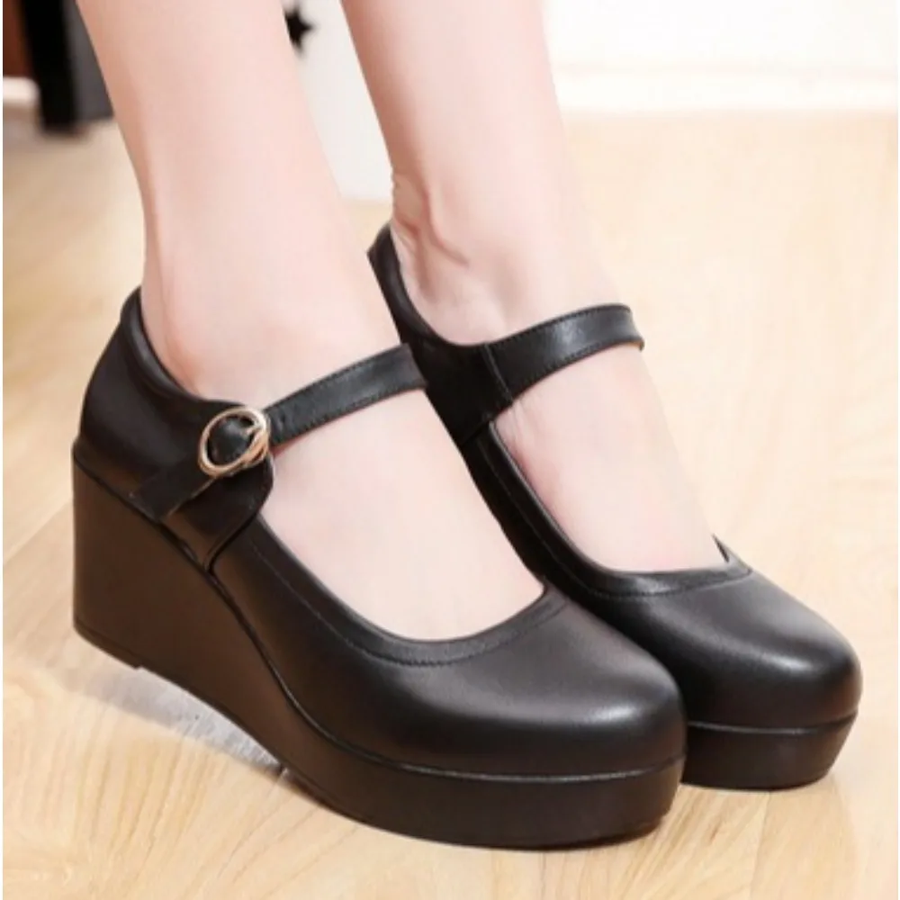 

High-heeled Pumps for Women's Summer Round Head Shallow Mouth Bevel Heel High Heel Pumps Womens Large Size 34-43 Women's Shoes