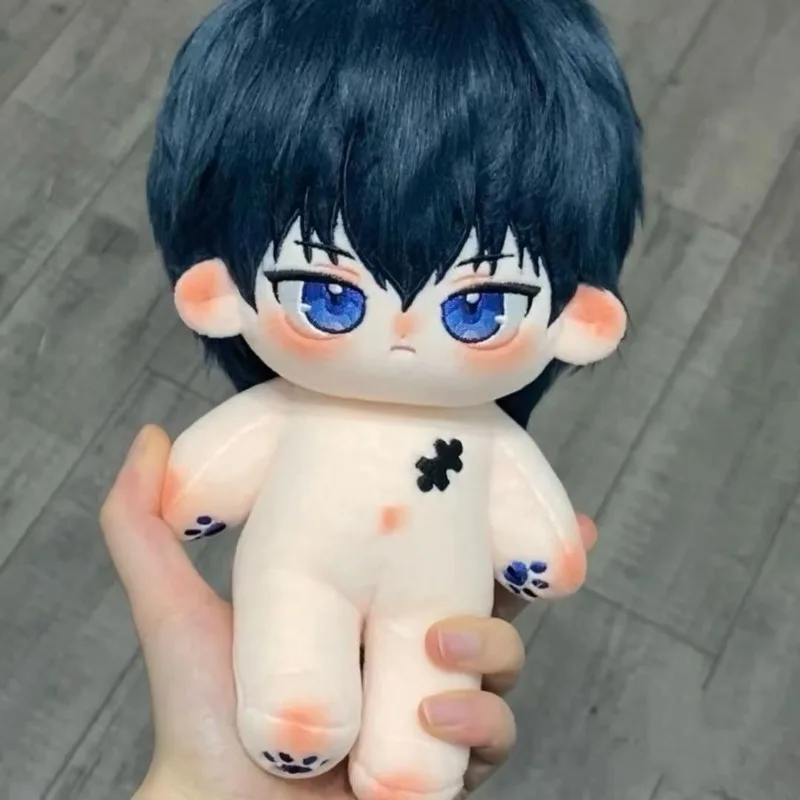 

Game BLUE LOCK Isagi Yoichi 20cm Cute Cosplay Cartoon Stuffed Toys Plushie Gift Mascot Ornament Christmas Present Cotton Doll