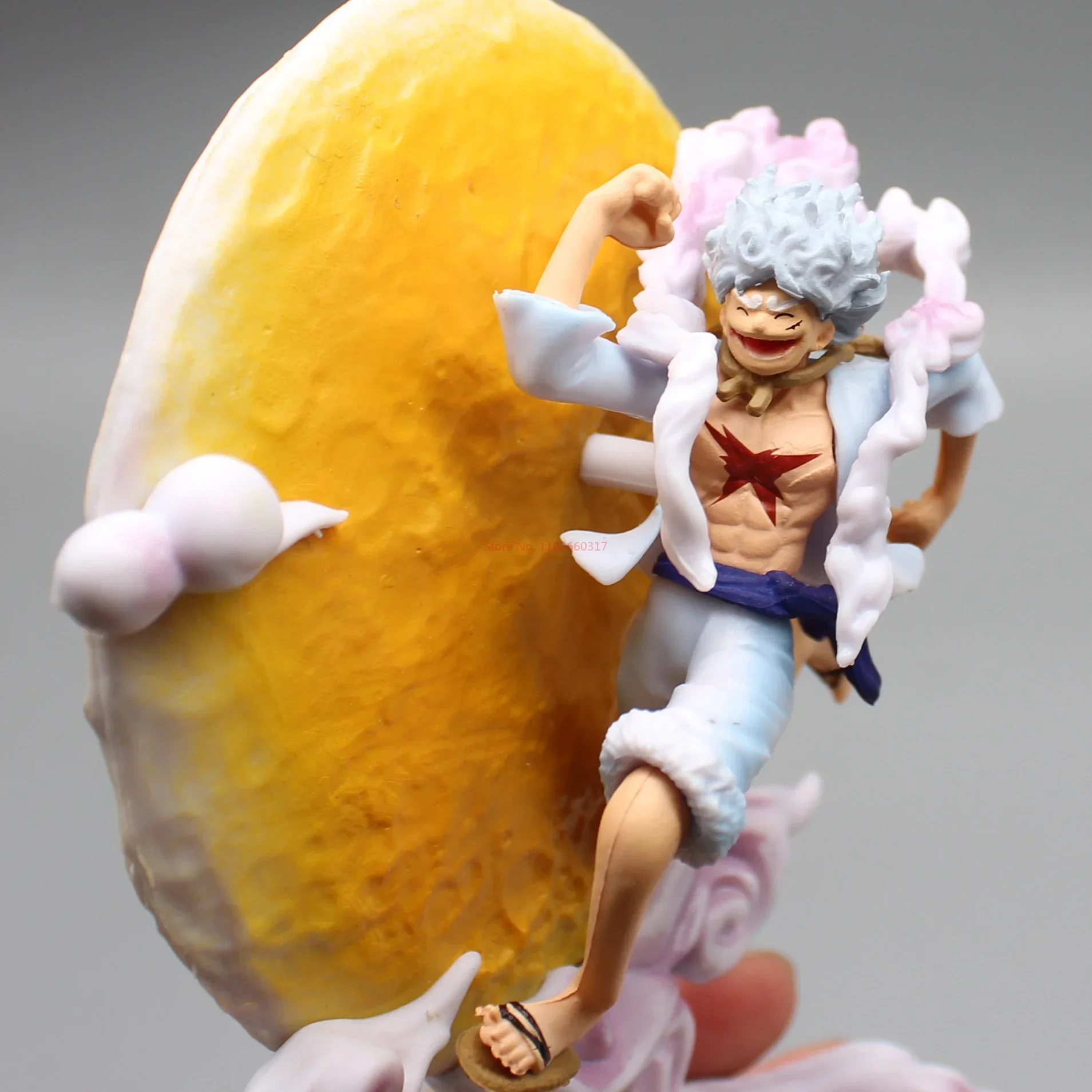 One Piece Figure Nika Luffy Rush To The Moon Figurine Collectible Anime Figure Luffy Ornaments Toy Night Lamp Birthday gift