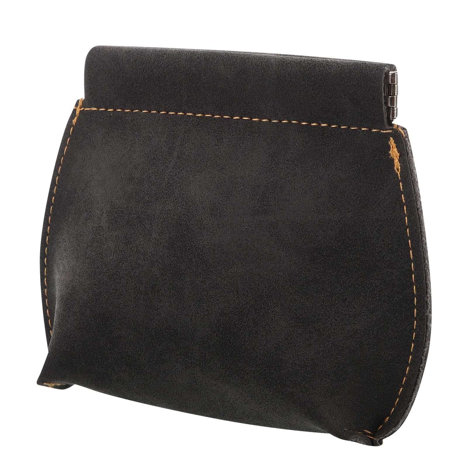 

Men Wallet PU Small Vintage Coin Cash Bag Portable Business Trip Portable Purse Automatic Closure Wallet for Men