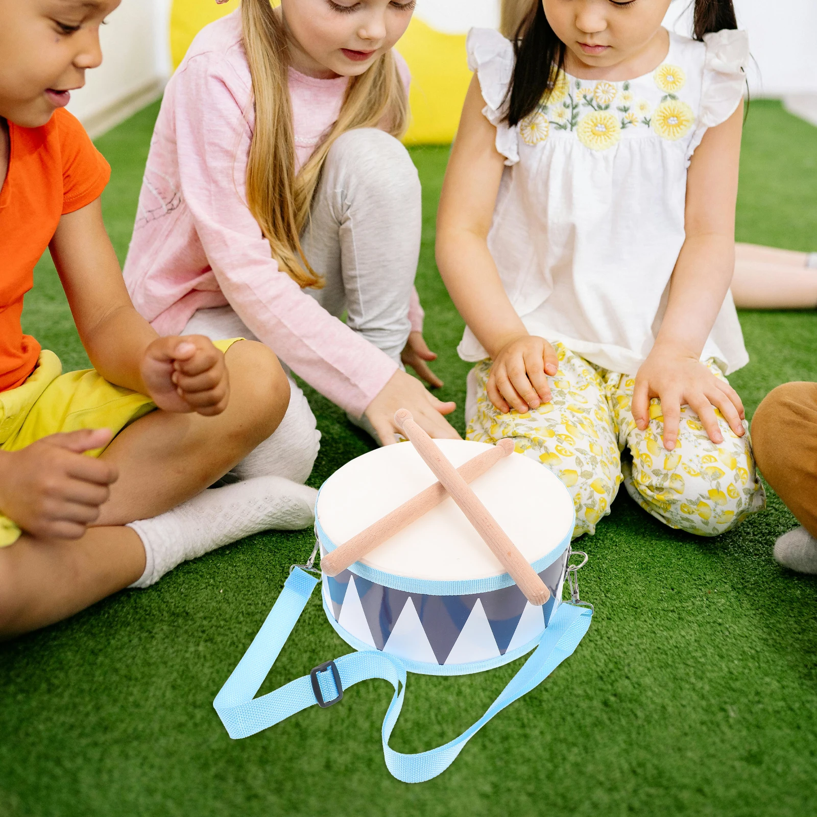

Children Drum Instruments Durable Snare Drumsticks Kids Percussion Set Educational Toys Musical Rhythm Practice Hand
