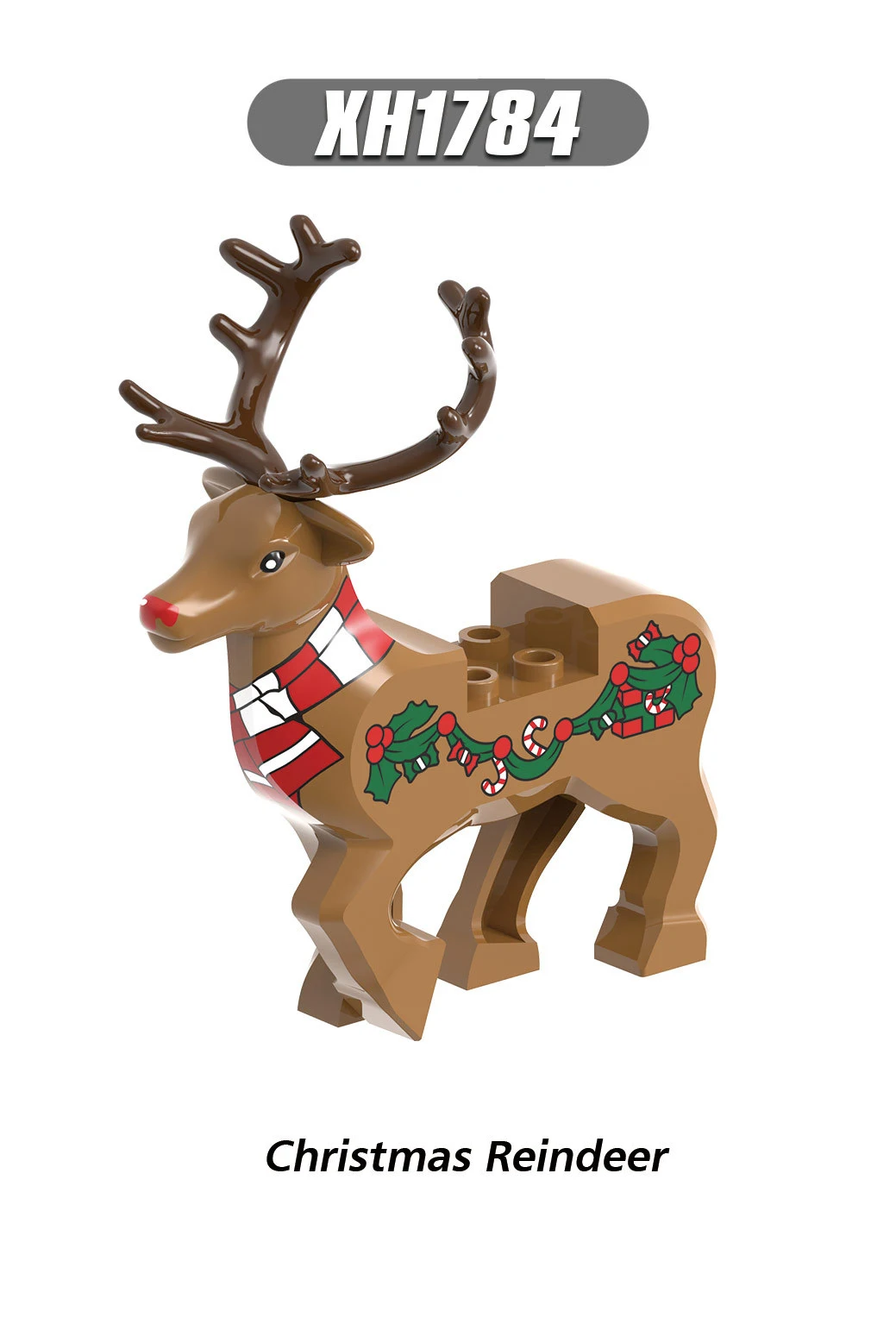 Décennie s de construction de figurine de Noël pour enfants, père Noël, bonhomme de neige, wapiti, arbre de Noël, modèles de bricolage, jouets, cadeau pour garçons et filles, nouveau