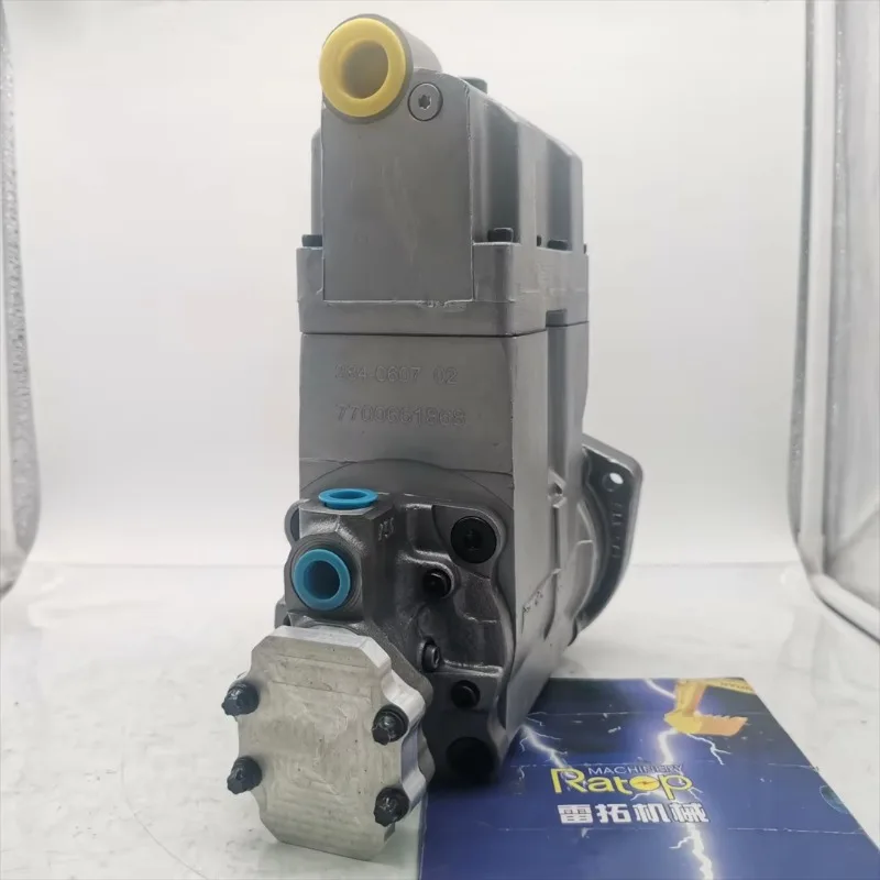 Hydraulic Pump 384-0607 3840607 C7 C9 C-9 Fuel  Pump 20R-1649 for 120K 140K 160K MOTOR GRADER