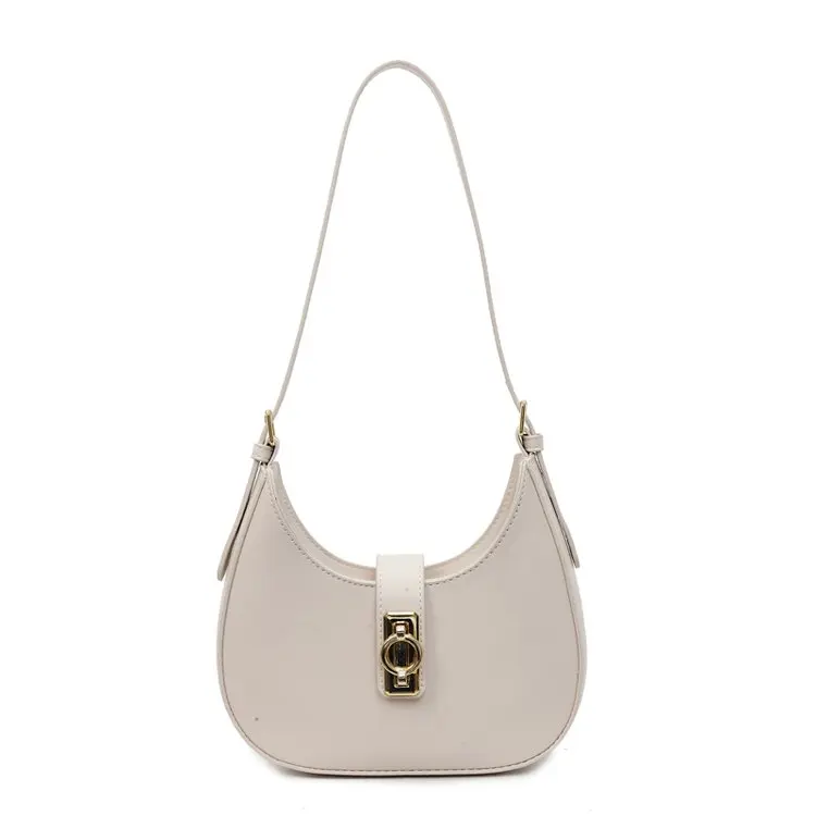 2025 Summer New! Small Fresh Underarm Mini Bag for Women - Simple Texture Saddle Bag, Niche High - End Shoulder Bag