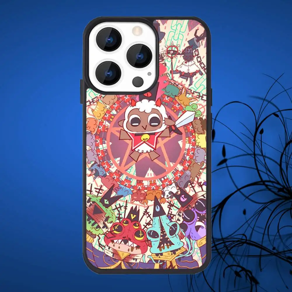 Cult Of The L-Lamb Game Phone Case For iPhone 17,16,15,14,13,12,11,Plus,Pro,Max Mini Magsafe Magnetic Wireless Charging - Image 4