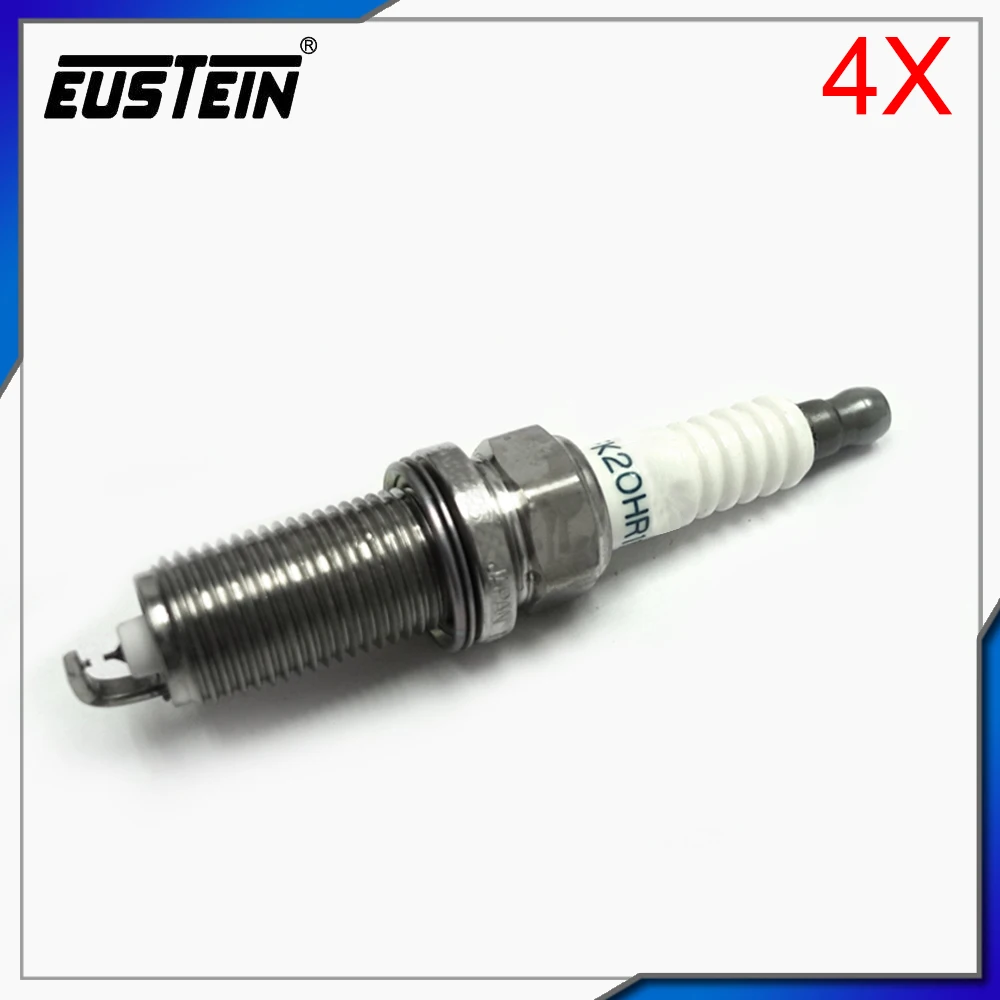 4PCS/LOT Double Iridium Spark Plugs For Toyota Camry RAV4 Lexus ES350 RX350 3.5L FK20HR11 90919 01247 9091901247 90919-01247