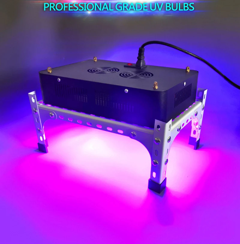 

ER018 2000W Led High Power Ultraviolet Air Cooled UV Curing Solid Ink Paint Green Oil Printing Plate Flaw Detection Lamp