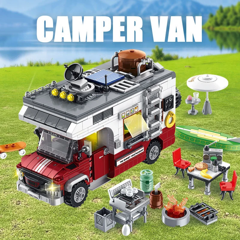 مجموعة بناء MOC 924 قطعة من سل - مراجعة Camping Cooking Gifts وسعره
