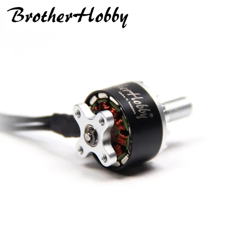 1ชิ้น Brotherhobby T2ทอร์นาโด2800KV 1407 3600KV 4100KV มอเตอร์ไร้แปรงถ่าน3-4วินาทีสำหรับสำหรับแข่ง FPV RC ไม้จิ้มฟัน cinewhoop ยางโดรน