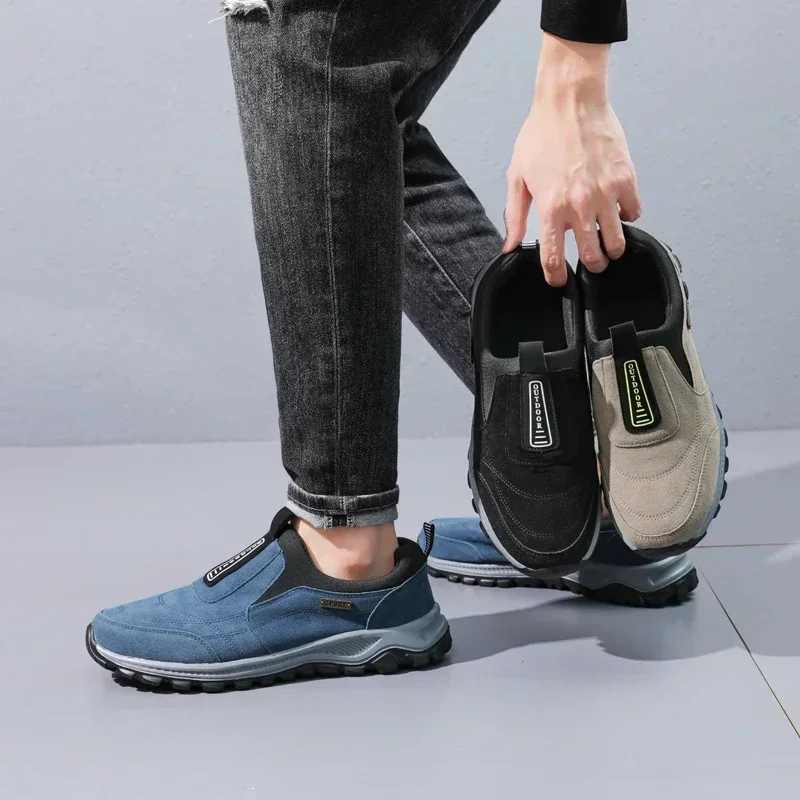 YRZL Herren Outdoor Camping, leichtes Laufen, Joggen, Freizeit Bergsteigen, Herrenschuhe, rutschfeste Wanderschuhe Mann – Detail 9
