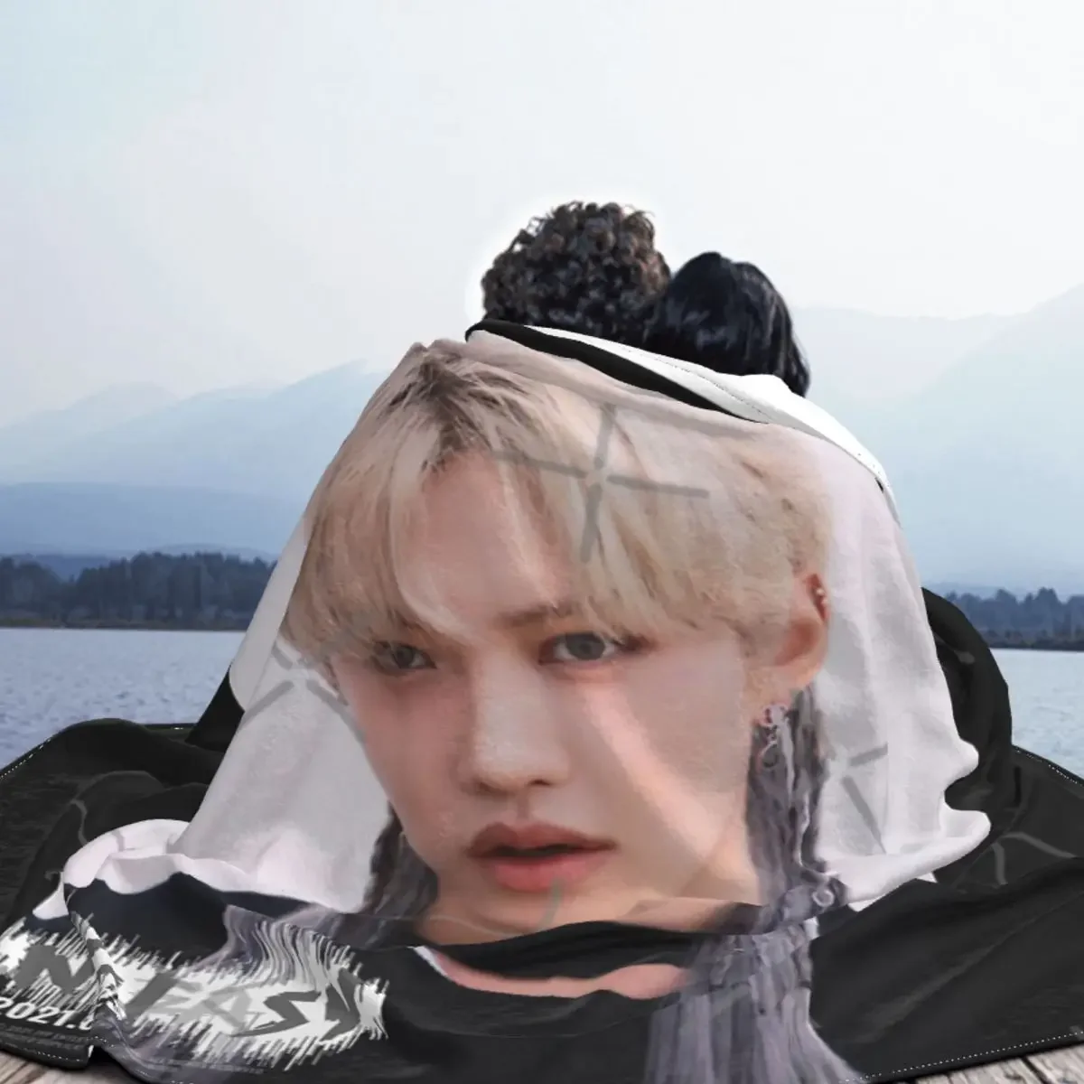 Stray Kids - Felix - Kpop Anime Blanket Blankets & Throws Blankets And Blankets Throw Blanket blankets for beds