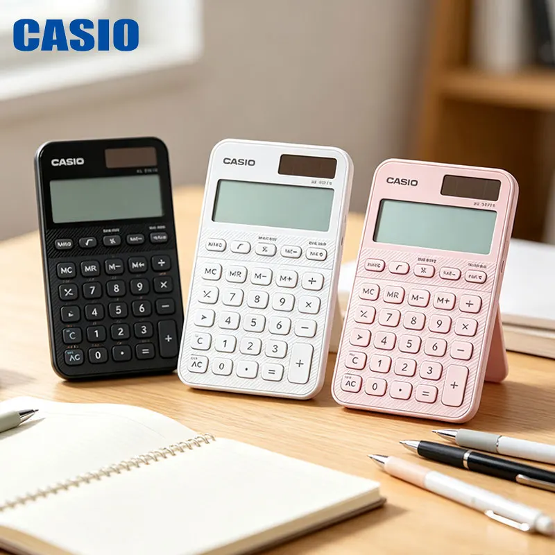 Casio MS-20YC/SL-310YC Compact and Portable Calculator, High-Speed Operation with Low Error, Professional Calculation Tool
