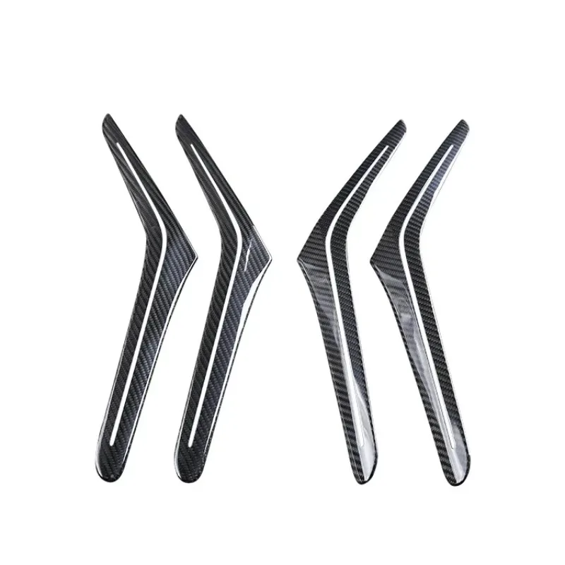 

For BMW's new X5 G05 dry carbon fiber 18-25 interior X5 intner door handle ambient light trim Interior Mouldings Accessories