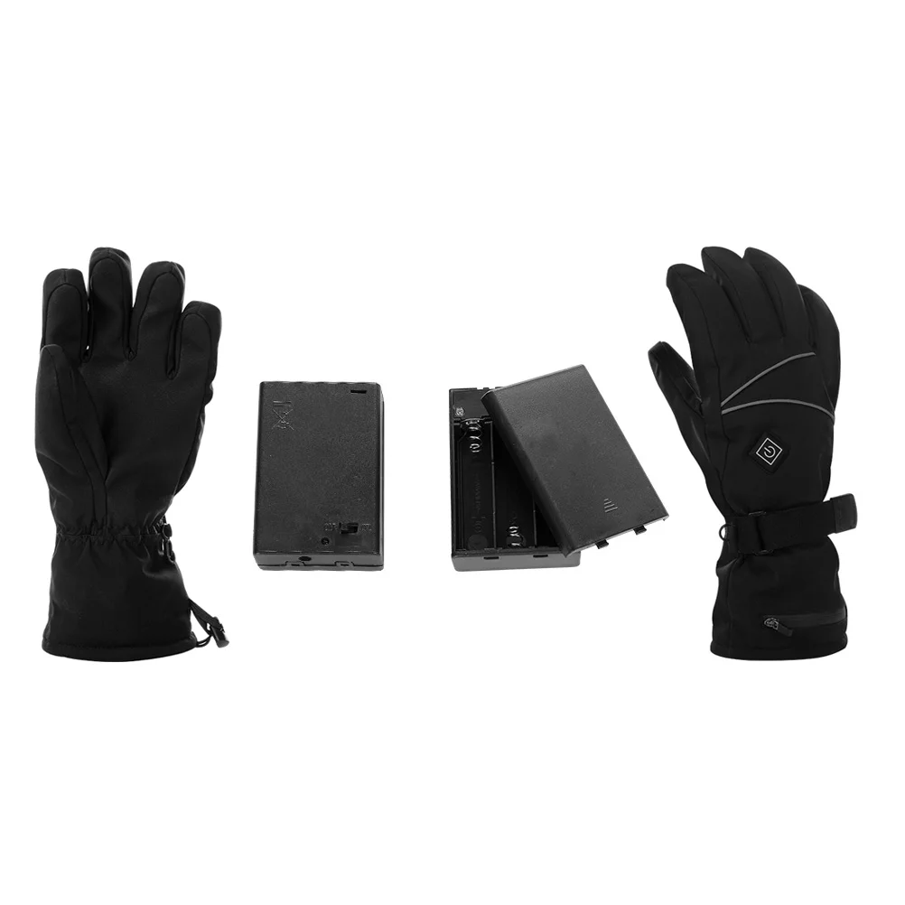 Cycling Warm Handlebar Heated Gloves Winter Skiing Charge Motorcycle Riding for Men