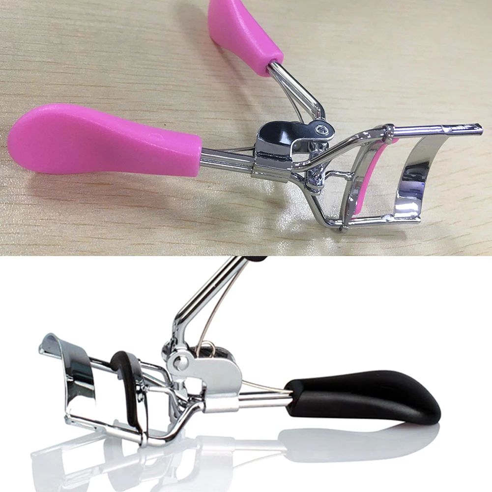 Wimpern zange Weitwinkel teilweise Curling Wimpern zange Gummi Wimpern Pad Anfänger gefälschte falsche Wimpern helfen Styling Make-up-Tools