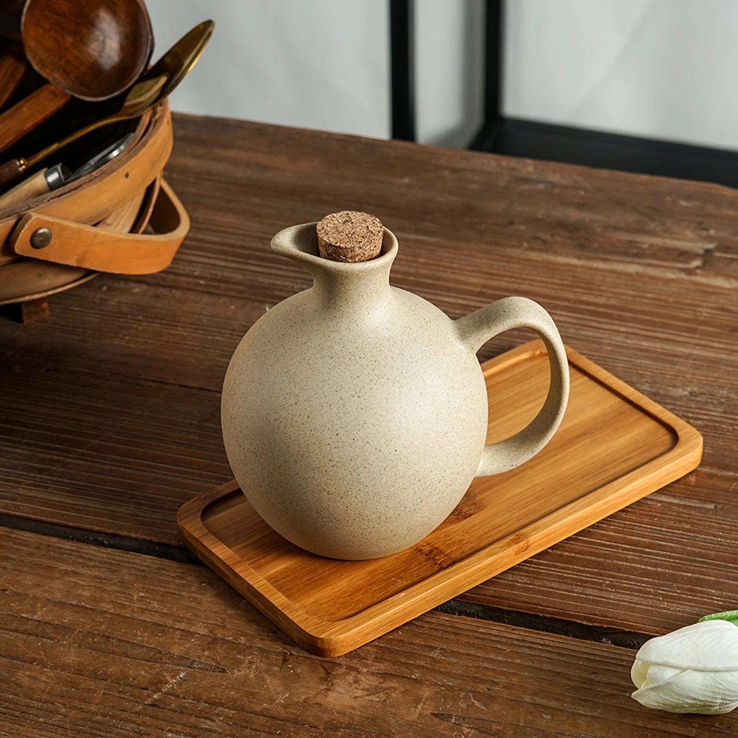 

Креативные минималистичные керамические баночки для специй в японском стиле, набор из 3 кухонных контейнеров для приправ, канистры для соли и сахара