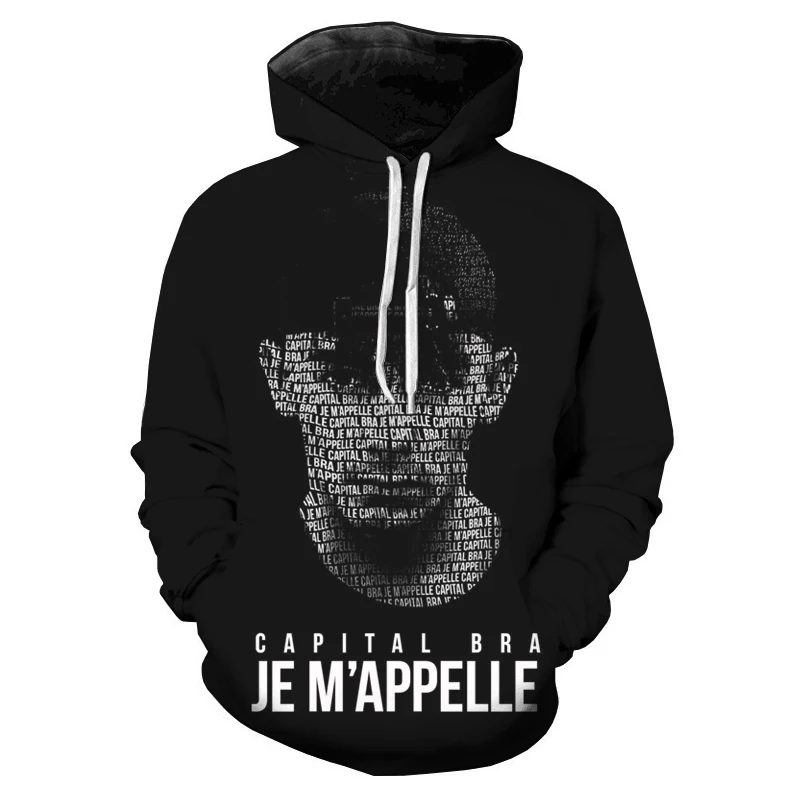 Rapper CB6 Printed Hoodies Men/woman 3d Hoodies Brand Sweatshirts Boy Capital Bra Pullover Tracksuits Animal Streetwear Oversize