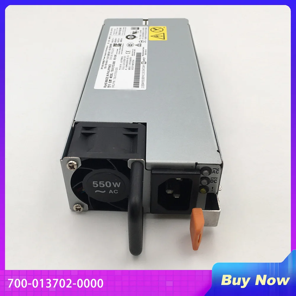 

For IBM X3650 M5 550W Server Power Supply 700-013702-0200 94Y8188 94Y8278 700-013702-0000