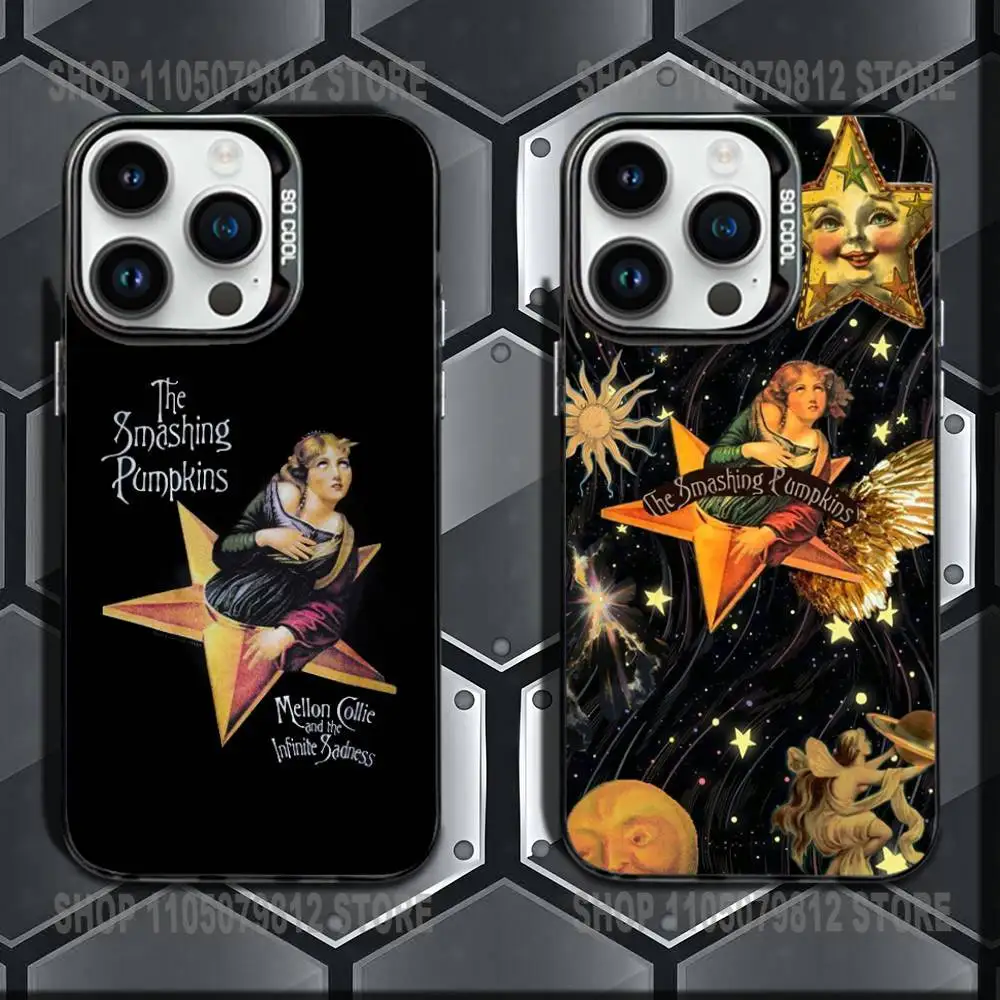 

The Smashing Pumpkins Phone Case For iPhone XR,17,16,15,14,13,12,11,Mini,Pro,E,MAX Black Candy Matte Shockproof Cover